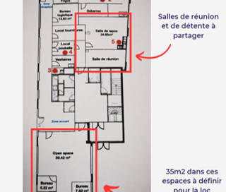 Bureau privé 35 m² 11 postes Location bureau Rue du Docteur Bauer Saint-Ouen 93400 - photo 8